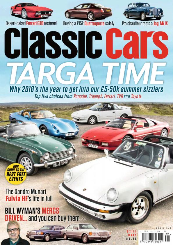 Журнал Classic Cars, july 2018